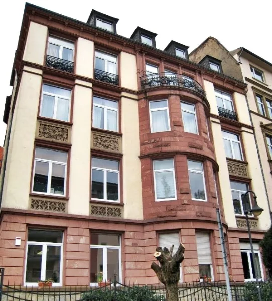 Außenansicht - Büro/Praxis mieten in Frankfurt am Main - KLE!N - Provisionsfrei - Büro-Praxis im Stilaltbau im FFM-Nordend