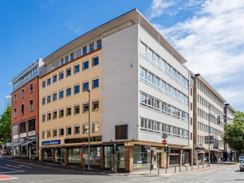 Außenansicht - Büro/Praxis mieten in Frankfurt am Main - KLE!N - Provisionsfrei - Moderne und renovierte Büroetage in TOP Innenstadtlage