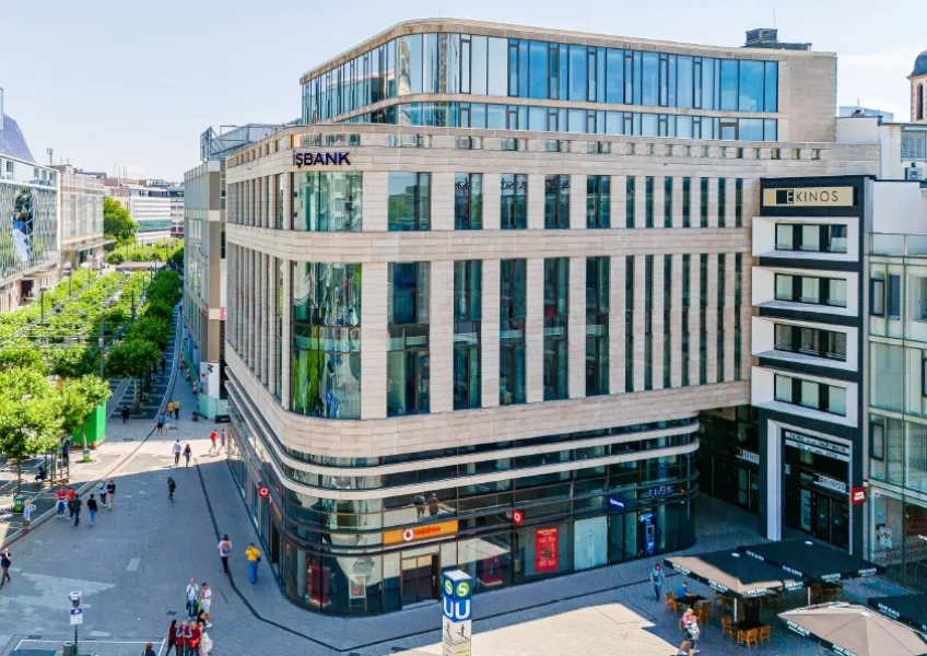 Außenansicht - Büro/Praxis mieten in Frankfurt am Main - KLE!N - Provisionsfrei - Moderne Bürofläche in zentraler Lage