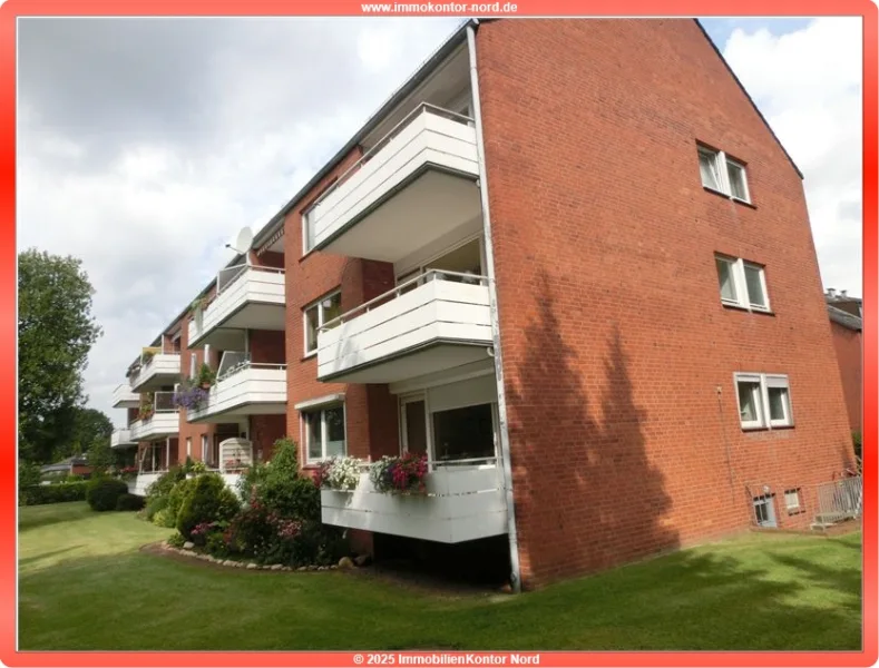 Ansicht - Wohnung kaufen in Trittau - !Gemütlich, mit Vollbad und Süd - Balkon - ideal auch als Kapitalanlage!