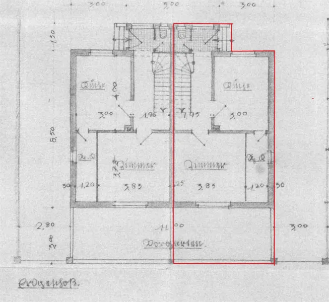 Grundriss Erdgeschoss