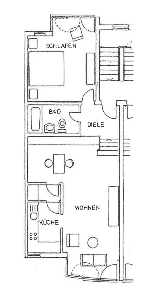 Wohnungsgrundriss