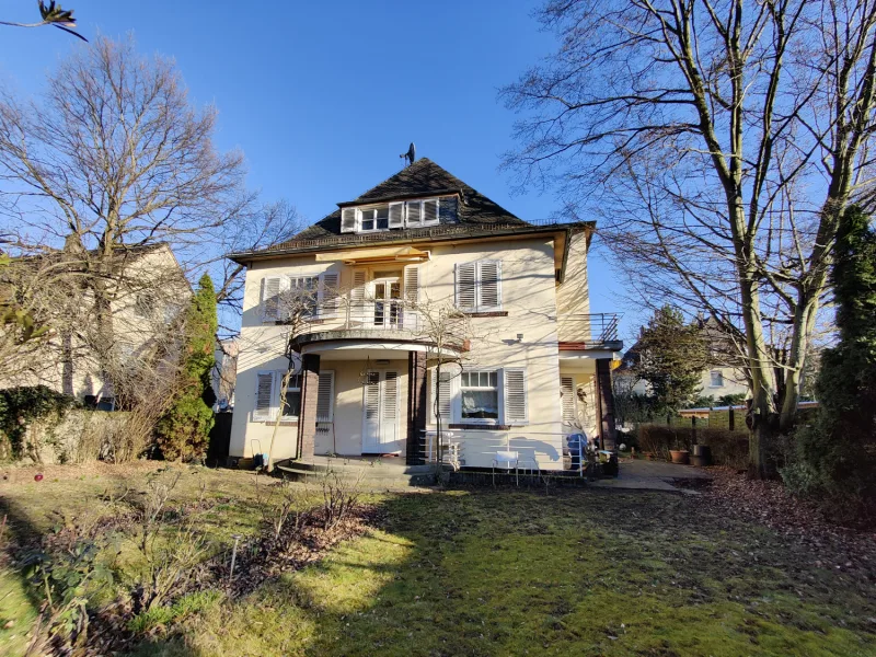 Gartenseite - Haus kaufen in Mainz - PROVISIONSFREI Klassische Villa in Top- Stadtlage