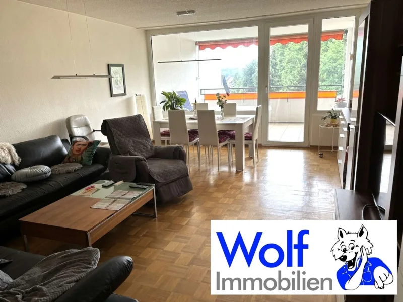 Wohn/Essbereich - Wohnung kaufen in Bünde - VERKAUFT !!!  Großzügige 3-4 Zimmerwohnung mit großer Loggia und Tiefgarage !