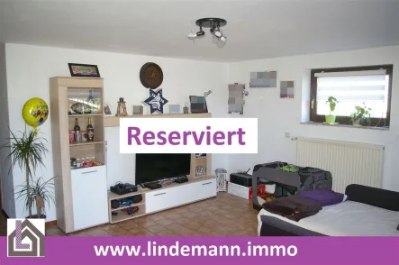 Wohnzimmer - Wohnung mieten in Quierschied - Göttelborn: Barrierefreie Einliegerwohnung