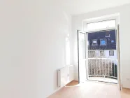 Arbeitszimmer mit Balkon