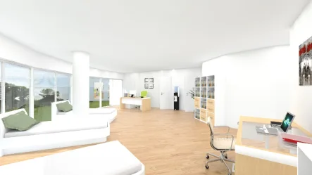 Behandlungszimmer - Büro/Praxis mieten in Solingen - Wir realisieren Ihren individuellen Umbau - repräsentative Gewerbeflächen in direkter Innenstadtlage