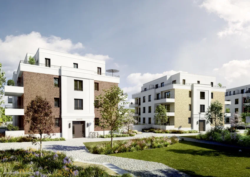 Außenvisualisierung 5 - Wohnung kaufen in Berlin - Dachterrasse und unvergesslicher Fernblick über das Wasser:Willkommen im BUWOG Dahmebogen in Grünau