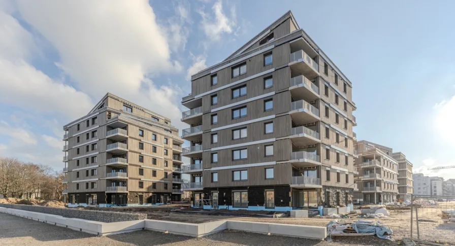 Weydenhof Stand 02.2025 (24) - Wohnung kaufen in Berlin - 2 Zimmer-Penthouse mit 3 Terrassen und Wasserblick