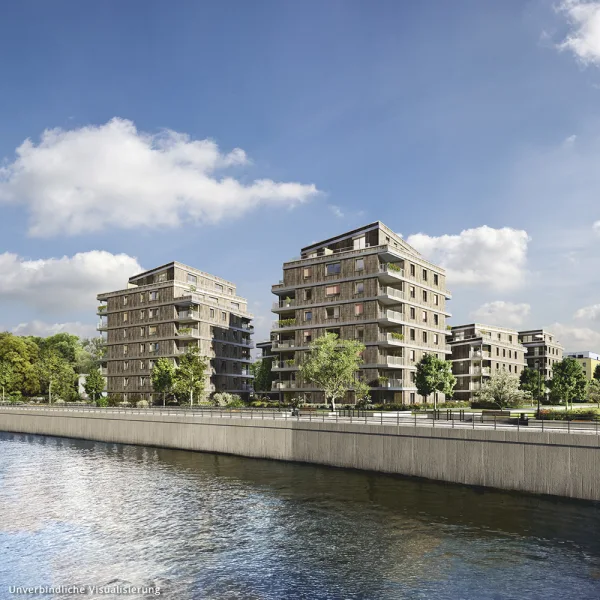 Außenvisualisierung 1 - Wohnung kaufen in Berlin - Barrierefrei und durchdacht! Toll geschnittene 2 Zimmer-Wohnung mit Loggia und HWR