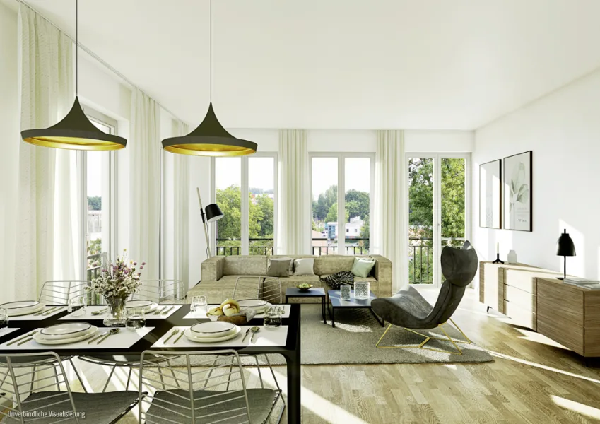 3 Zimmer  - Wohnung kaufen in Berlin - Traumhafte 3- Zimmer Wohnung mit Dachterrasse und grandiosem Ausblick!