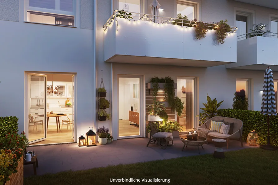 EG - Wohnung kaufen in Berlin - Family first! Charmante 4 Zimmer-Wohnung mit Terrasse und privatem Garten