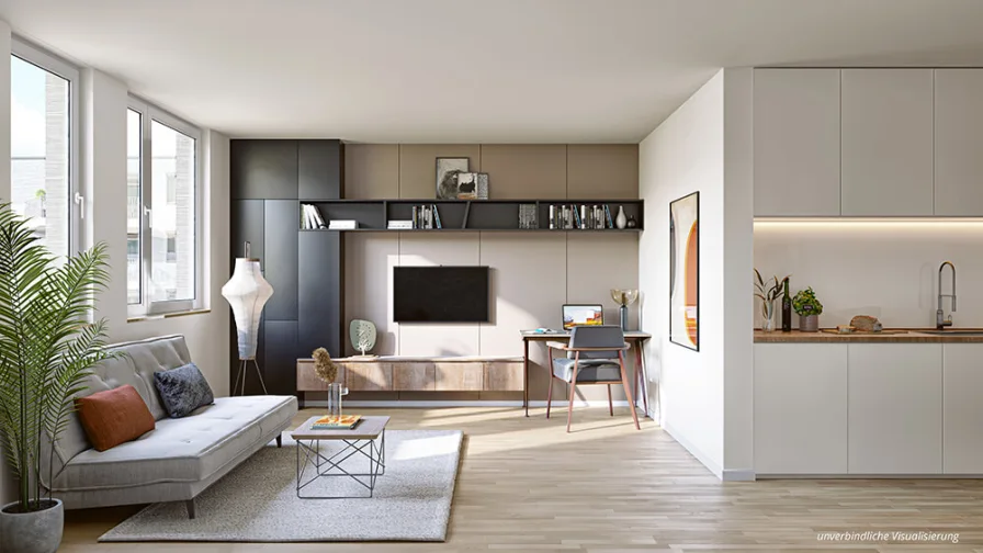 1 Zimmer - Wohnung kaufen in Leipzig - Single-Wohnung im Herzen Leipzigs mit ca 30 m² Wohnfläche