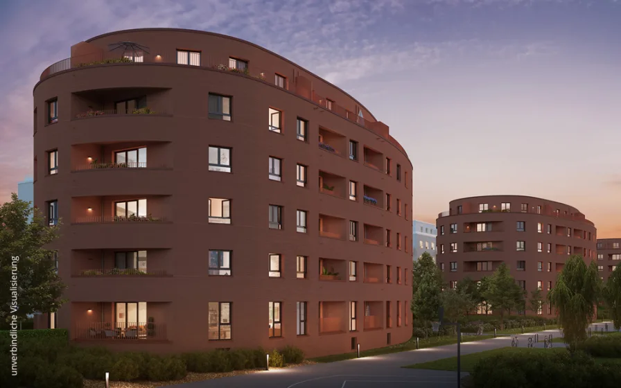 Haus 1 Außenansicht 3 - Wohnung kaufen in Berlin - Barrierefreie 3 Zimmer-Wohnung mit Loggia: ca. 85m² mit viel Platz zum wohlfühlen an der Havel
