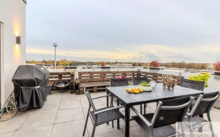 Terrasse - Wohnung mieten in Langenfeld - Exklusive Loftwohnung mit Traum Terrasse in Langenfeld