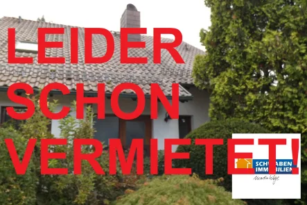   Herzlich Willkommen - Wohnung mieten in Setzingen - FRISCH SANIERT: 3,5-Zimmer-Dachgeschosswohnung mit Balkon und Garage in Setzingen zu vermieten!