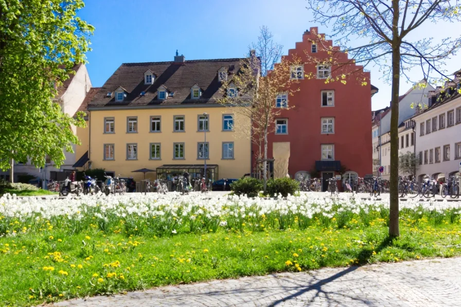 Ansicht  - Wohnung kaufen in Konstanz - Bezugsfrei! 4,5 Zi. DG-Whg. in historischem Gebäude in der wunderschönen Altstadt von Konstanz