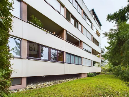 Ansicht Haus - Wohnung kaufen in Konstanz - 2-Zimmer-Wohnung nahe dem Rhein im Konstanzer Stadtteil Paradies