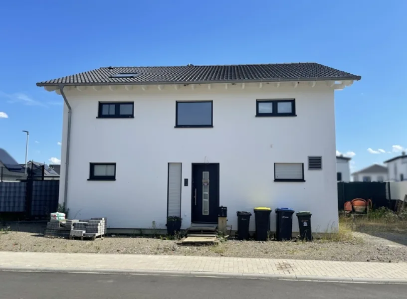 Straßenansicht - Haus kaufen in Vettweiß-Kelz - "Junges Wohnen mit moderner Technik" Freistehendes Einfamilienhaus