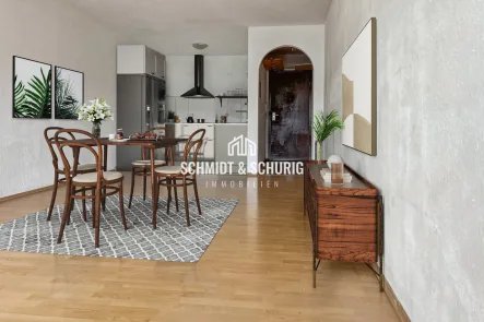 Schmidt & Schurig Immobilien - Wohnung kaufen in Bruchsal - 1 Zimmerwohnung, ideal für Kapitalanläger