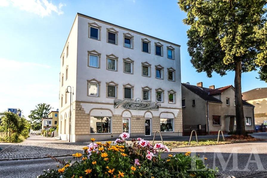 Blick von der Straße