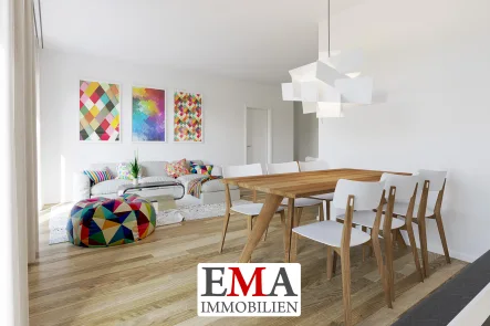 Eigentumswohnung in Falkensee - Wohnung kaufen in Falkensee - Exklusives Angebot: Moderne Vier-Zimmer-Eigentumswohnung mit Westbalkon