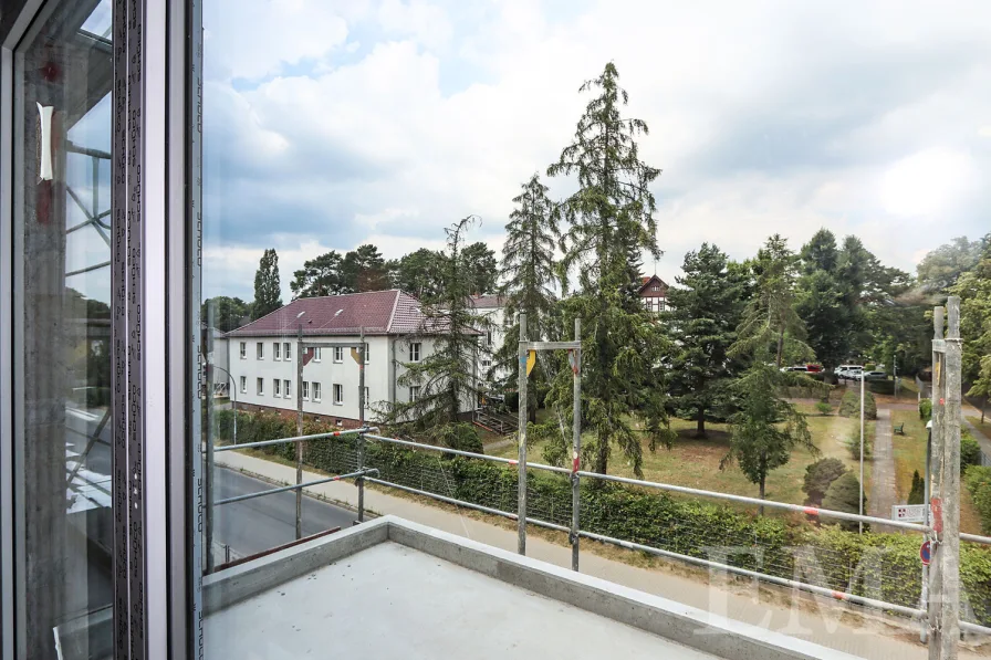 Ausblick vom Balkon