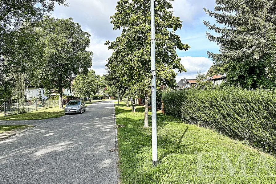 Blick zur Straße