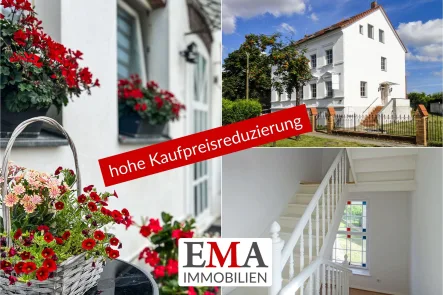 Mehrfamilienhaus in Päwesin - Haus kaufen in Päwesin - Attraktives Wohnensemble mit Historie: Sanierte Altbauten auf großzügigem Grundstück