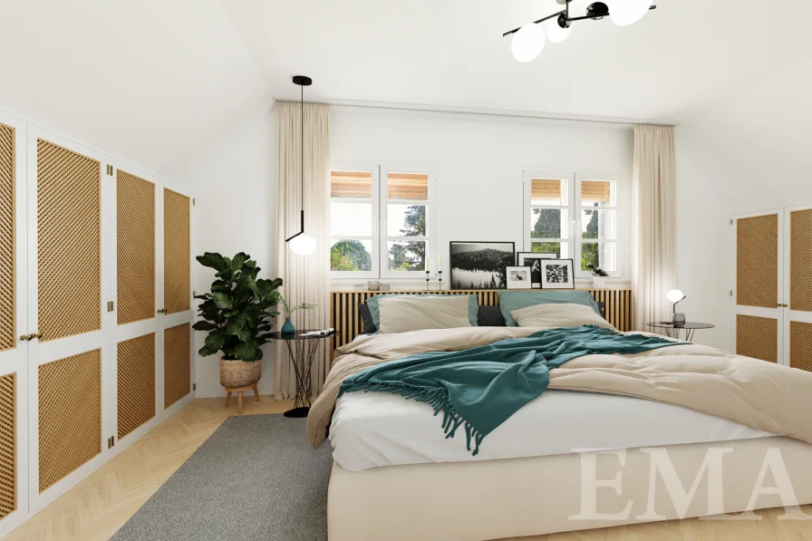 Schlafzimmer_Virtuelles Homestaging