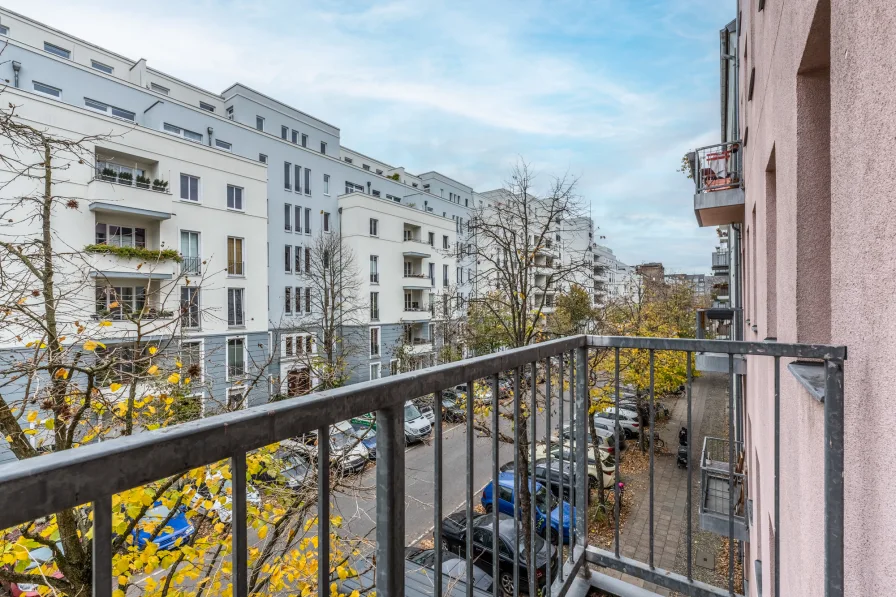 Aussicht von Balkon Richtung Süd-West