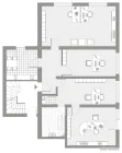 Grundriss / Skizze Büro Erdgeschoss