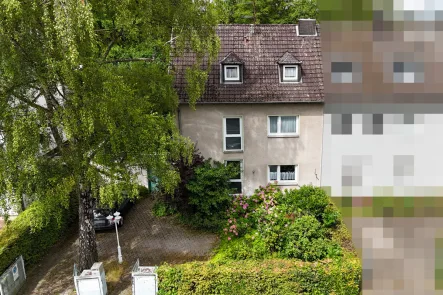 Frontansicht - Haus kaufen in Köln - Bestlage Weiden: Charmante Doppelhaushälfte mit Erweiterungsoption oder Baugrundstück für Neubau!