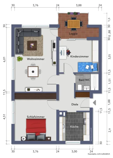 Grundriss / Skizze