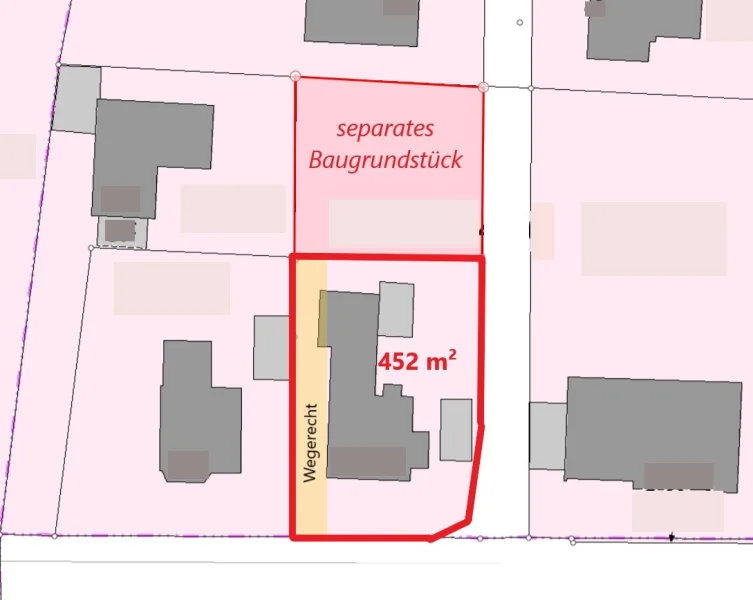 Titelbild - Grundstück kaufen in Rösrath - Rösrath-Zentrum: Baugrundstück mit Altbestand in zentraler und ruhiger Lage!