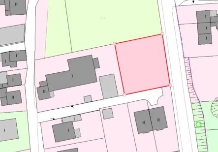 Flurkarte - Grundstück kaufen in Langenfeld / Reusrath - Langenfeld-Reusrath:Ebenerdiges Baugrundstück mit ca. 900 m² in begehrter Wohnlage