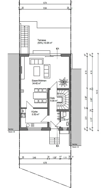 Grundriss Erdgeschoss