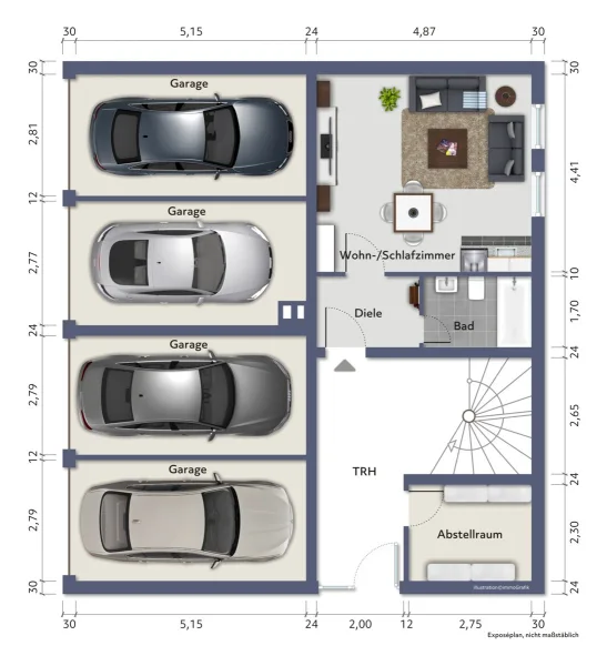 Grundriss / Skizze EG