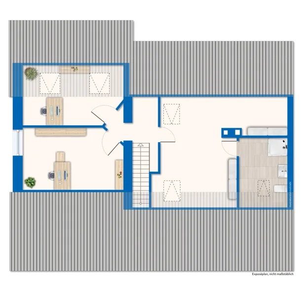 Grundriss / Skizze Dachgeschoss