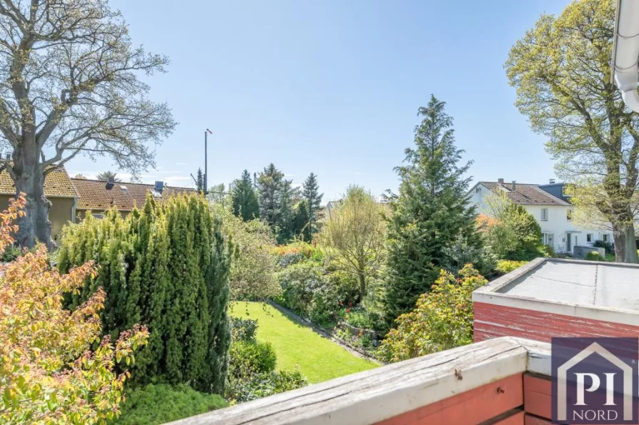 Ausblick vom Balkon