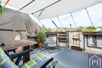 Dachterrasse der Einliegerwohnung