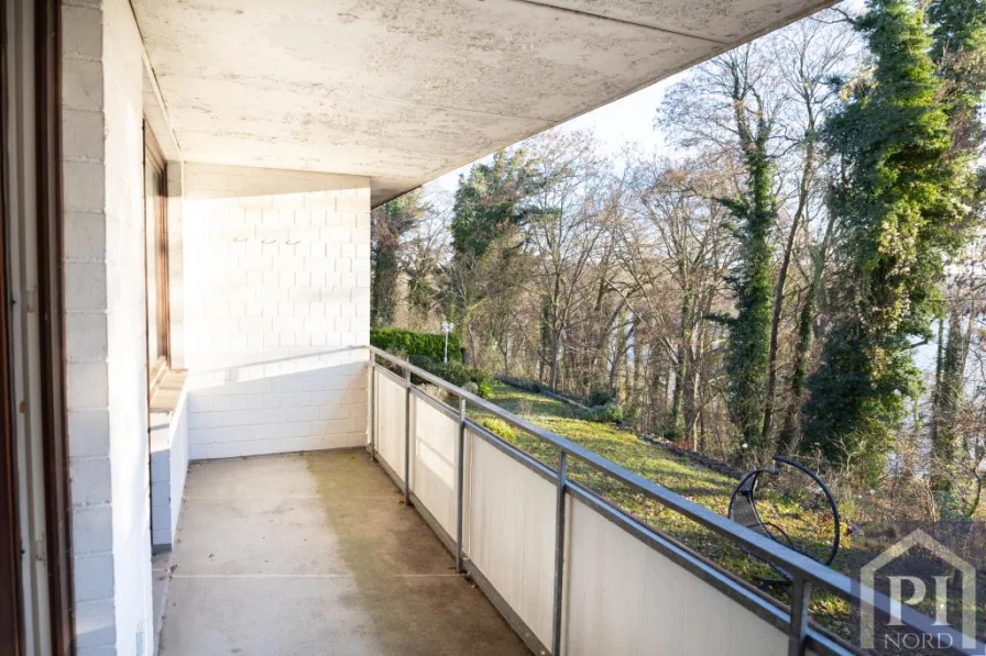 Balkon im Obergeschoss