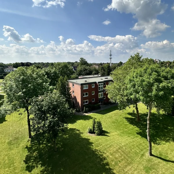 Ausblick vom Balkon