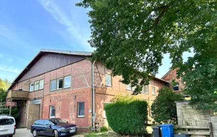 Außenansicht  - Wohnung mieten in Stelle / Achterdeich - Ländliche Idylle: Gemütliche 2 Zimmer Wohnung mit Balkon in Stelle