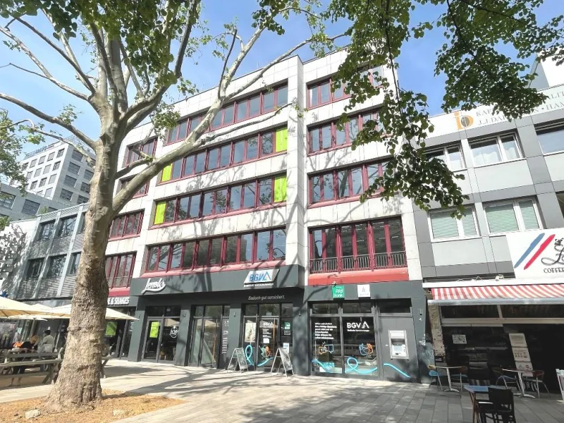 Außenansicht - Büro/Praxis mieten in Mannheim - Direkt am Hauptbahnhof: Ihre individuelle Bürofläche - Dachterrasse im Penthouse inklusive