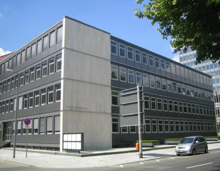 Außenansicht - Büro/Praxis mieten in Mannheim - Erstbezug nach komplettem Refurbishment: Moderne Büroflächenstandards in renommierter Bürolage
