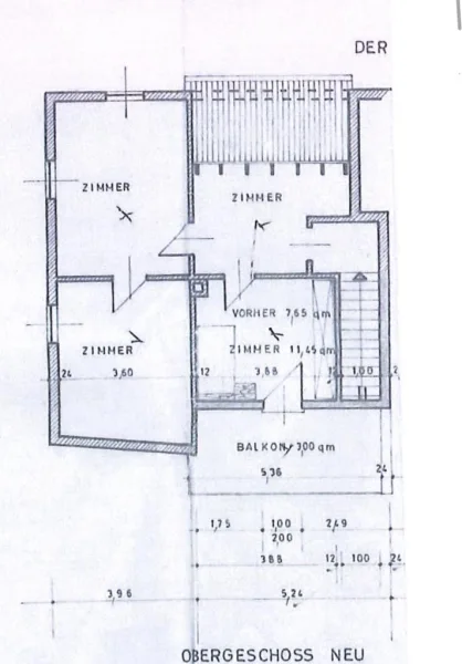 Grundriss OG (Nutzung als EFH)