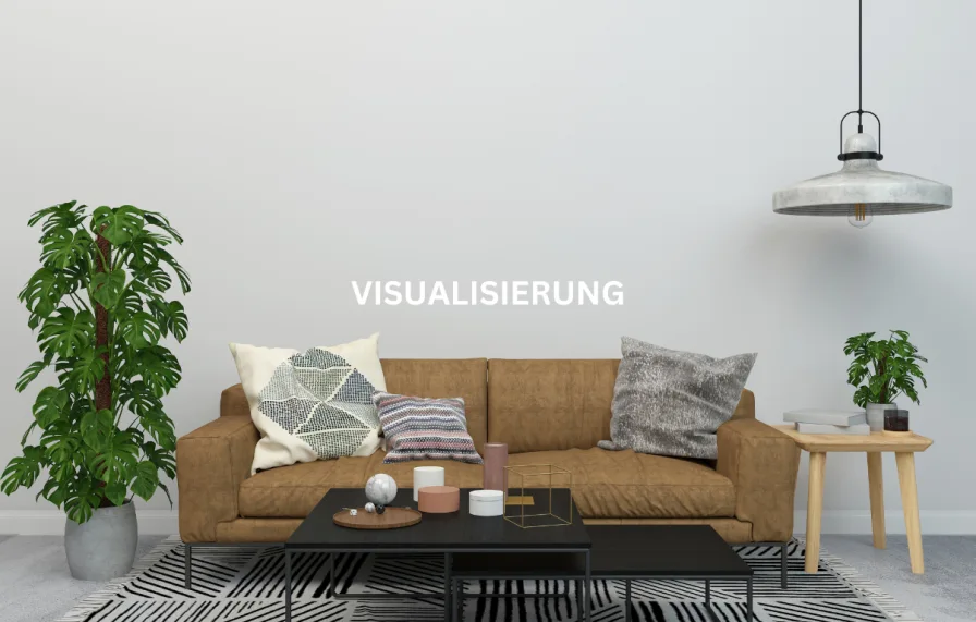 Visualisierung - Wohnung kaufen in Ludwigshafen - Hochwertige Wohnung in guter Lage von Ludwigshafen - Gartennutzung inklusive