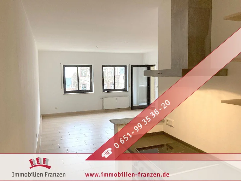 Titelbild - Wohnung kaufen in Trier / Ehrang - Trier-Ehrang: Schicke 67 m² Wohnung mit Küche, Balkon und Stellplatz!