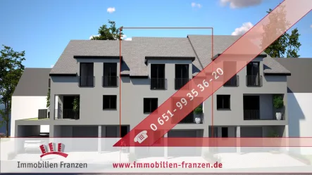 Ansicht Riol Render_2 B - Haus kaufen in Riol - Riol: Neubauten mit modernstem Energiestandard, attraktive KFW 300-Finanzierung möglich, provisionsfrei!